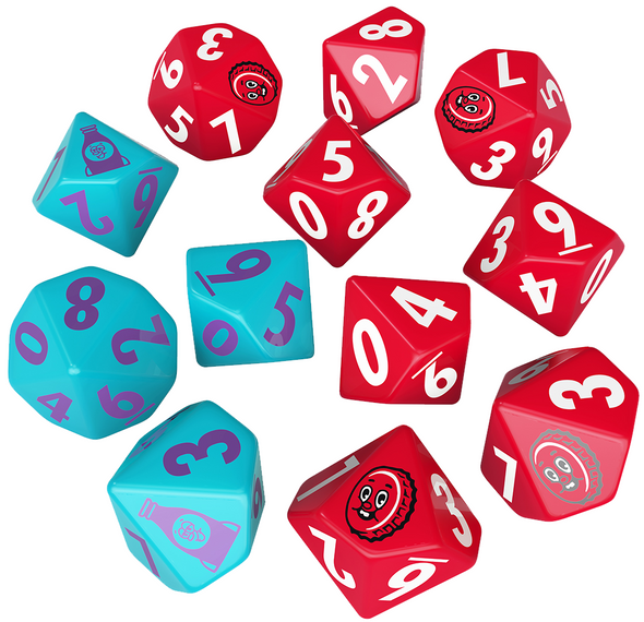 Fallout: Factions - Dice Set: Nuka-Cola