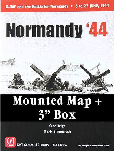 Normandy '44 Mounted Map + 3" Box