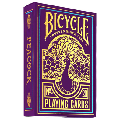 Bicycle Playing Cards - Purple Peacock