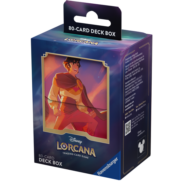 Disney Lorcana: Shimmering Skies - Deck Box 80ct - Aladdin