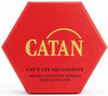 Catan - Premium Gemstone Robbers & Metal Dice Set: Cat's Eye Aquamarine