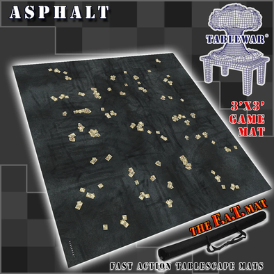 F.A.T. Mats - 3x3 - Asphalt