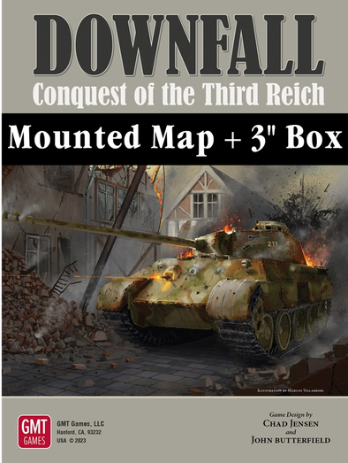 Downfall: Conquest of the Third Reich Mounted Maps + 3" Box (Pre-Order)