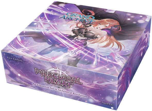 Grand Archive: Mercurial Heart 1st Edition Booster Box