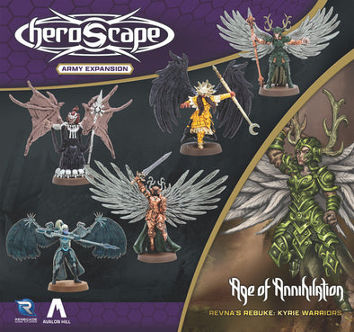 Heroscape: Revna's Rebuke - Kyrie Warriors Wraithriders Army Expansion