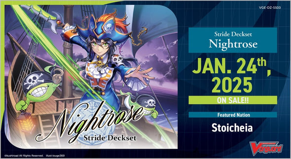 Cardfight!! Vanguard - DZ - Special Series 3: Stride Deckset - Nightrose (Pre-Order)