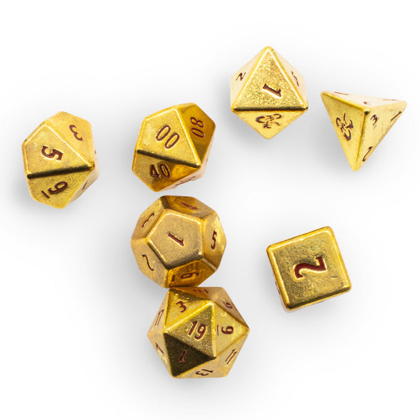 Ultra Pro - Heavy Metal: Roleplaying Dice Set - 50th Anniversary