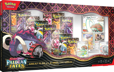 g*e様 『TUSK』ボックスセット 401 Games Canada - Pokemon - Paldean Fates Great Tusk Ex & Iron