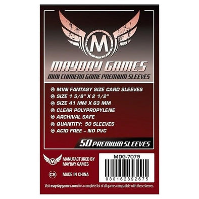 Mayday Games - 50ct - Mini Chimera Sleeves 43x65mm