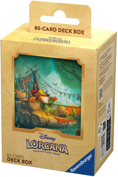 Disney Lorcana: Into the Inklands - Deck Box 80ct - Robin Hood