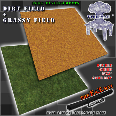 F.A.T. Mats - 3x3 - Dirt Field/Grassy Field