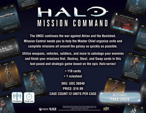 Upper Deck Halo: Mission Command a Halo Pocket Game (Pre-Order)