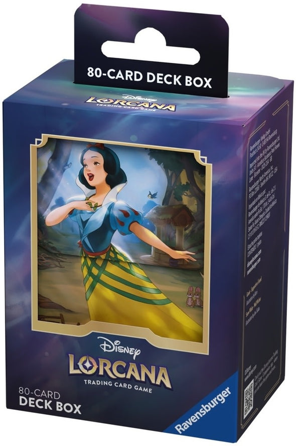 Disney Lorcana: Ursula's Return - Deck Box 80ct - Snow White