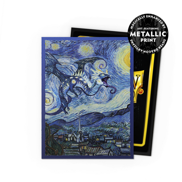 Dragon Shield - 100ct Standard Size - Art - Dual Matte - Starry Night