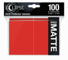 Ultra Pro - Standard Card Sleeves 100ct - Eclipse Pro-Matte - Various Colours