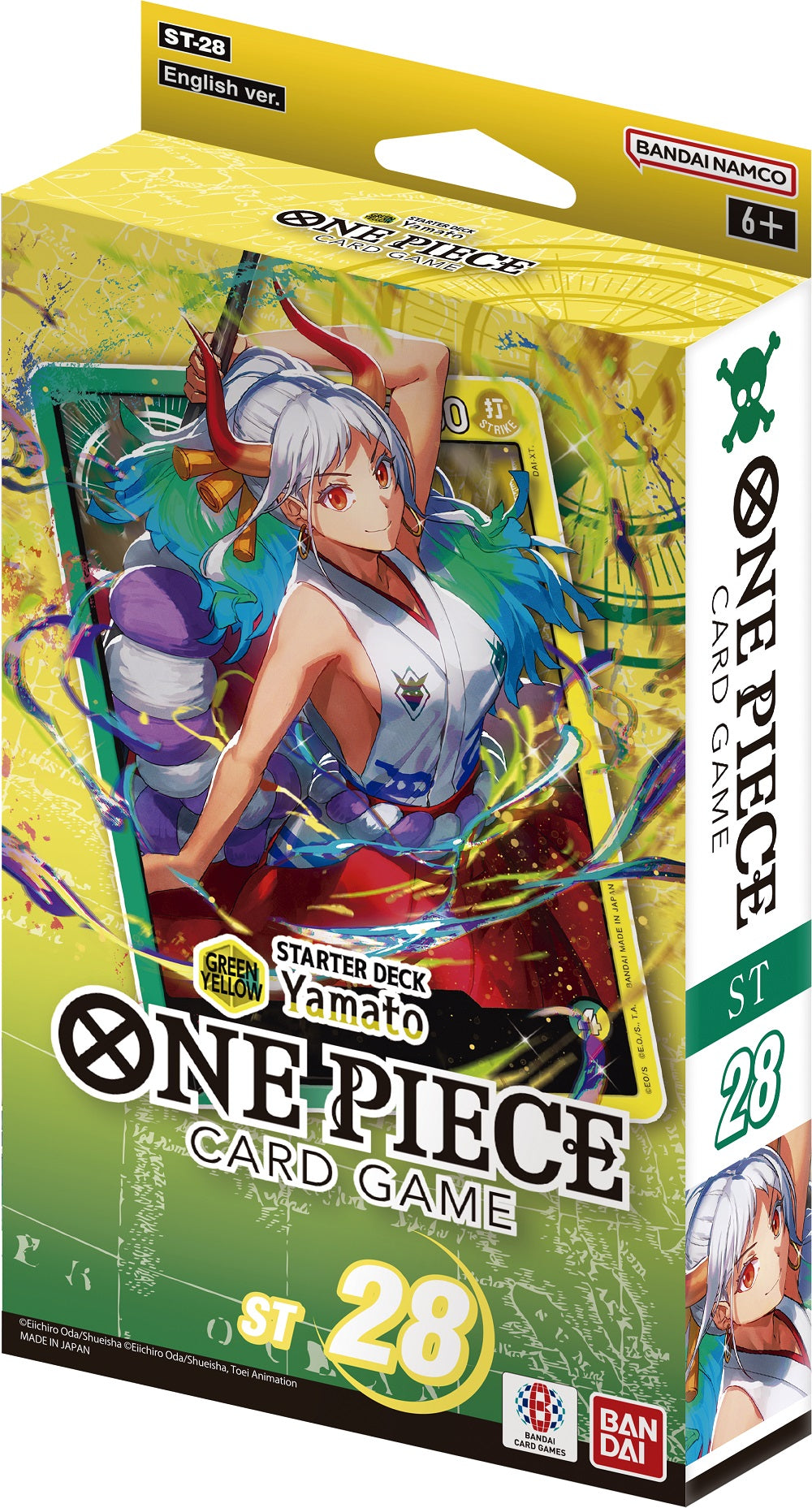 401 Games Canada - One Piece Card Game - Starter Deck - ST28 Green