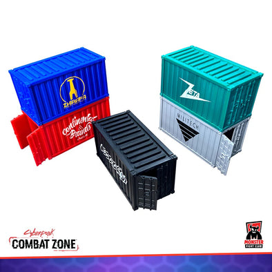 Monster Scenery - Cyberpunk: Combat Zone Cargo Containers