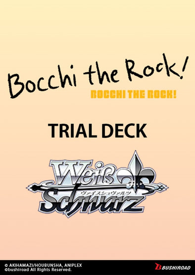 Weiss Schwarz - Bocchi the Rock Trial Deck (Pre-Order)