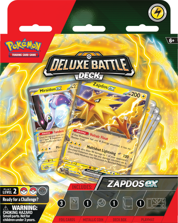 Pokemon - Deluxe Battle Deck - Zapdos ex