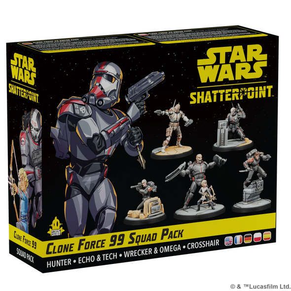 Star Wars: Shatterpoint - Clone Force 99 - The Bad Batch Squad Pack