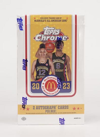 2023-24 Topps Chrome McDonald's All-American Basketball Hobby Box