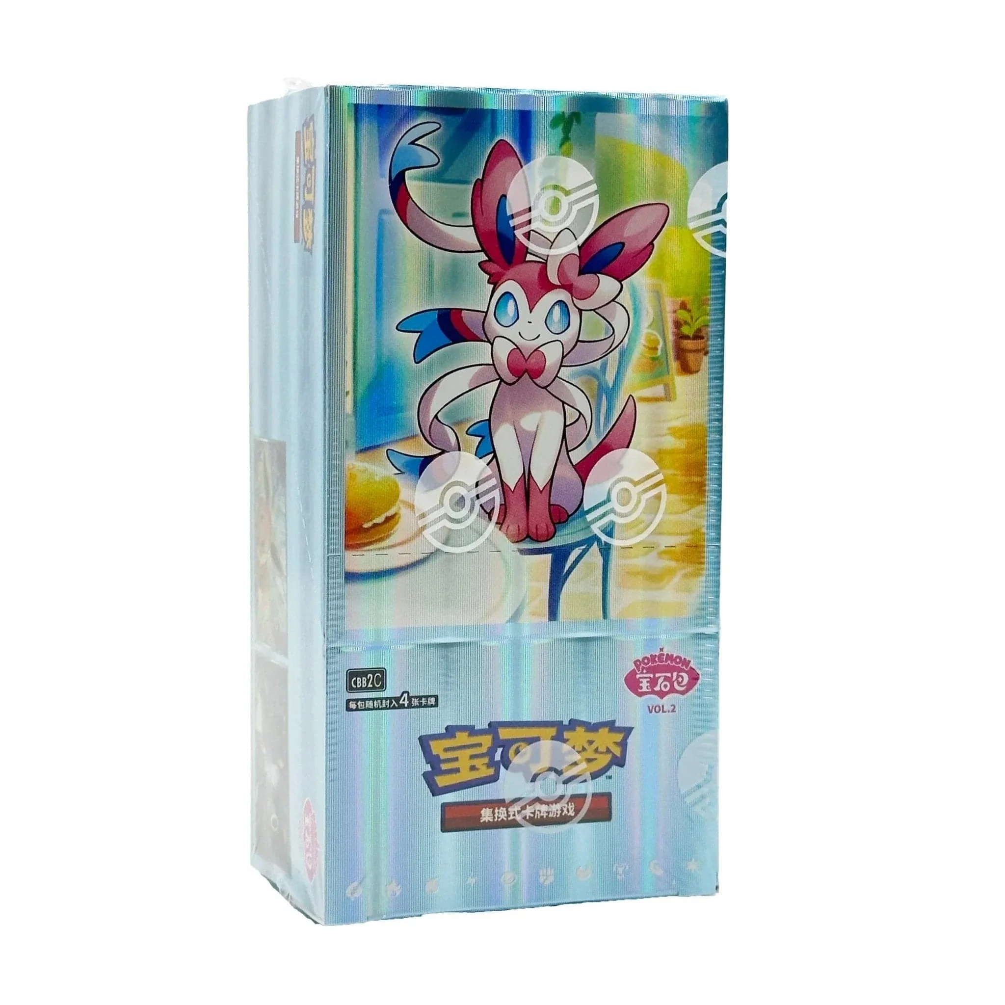 chinese eevee heroes booster box Pokemon Gem Pack Vol.2 (All Foil Set) Simplified Slim (15 Packs quality collectible card album designed specifically for Pokmon fans and collectors Pokemon Eevee Heroes Simplied Chinese