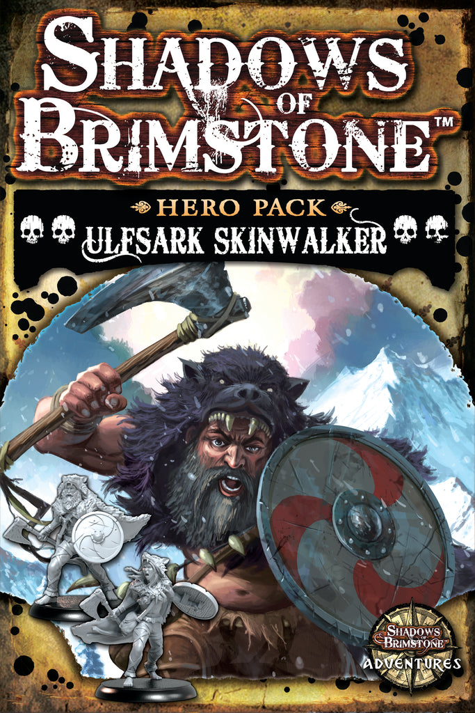 401 Games Canada - Shadows of Brimstone - Ulfsark Skinwalker Hero Pack