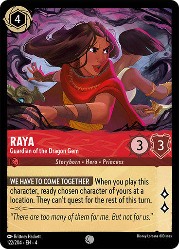 Raya (Guardian of the Dragon Gem) - 122/204 - Common