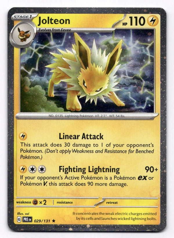 Jolteon - 029/131 - Rare (Cosmos Holo)