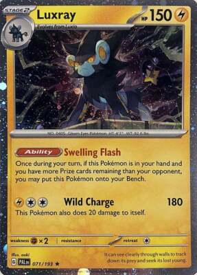 Luxray (Cosmos Holo) - 071/193 - Holo Rare