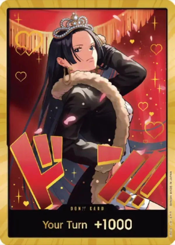 DON!! Card (Boa Hancock) (Gold) - DON!! - DON!!