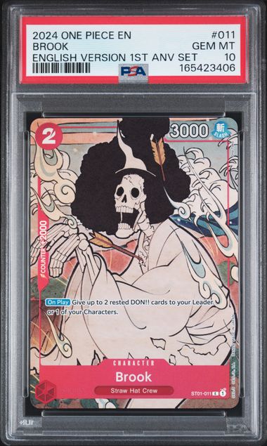 Brook - English Version 1st Anniversary Set - GEM MINT 10