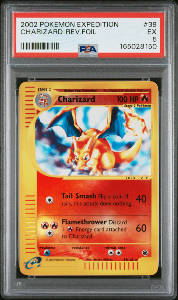 CHARIZARD-REV.FOIL (39) - POKEMON EXPEDITION - EX 5