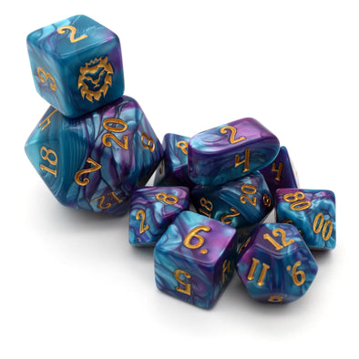 Dice Envy - 10 Piece - Shadow Storm