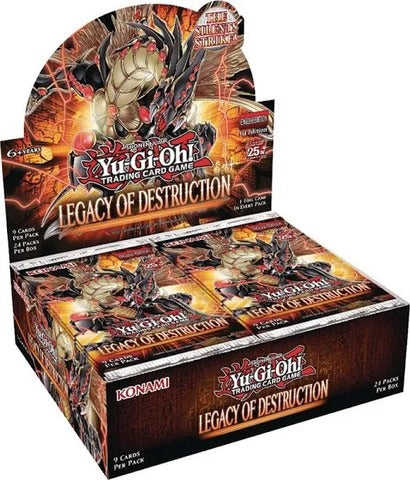 Yugioh - Legacy of Destruction Booster Box - 1st Edition