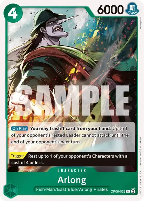 Arlong (LT-01 Reprint) (Non-Foil) - OP06-023 - Rare