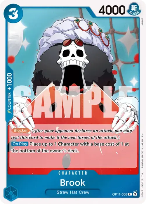 Brook (Nami Deck) (LT-01 Reprint) (Non-Foil) - OP11-056 - Rare