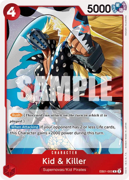Kid & Killer (LT-01 Reprint) (Non-Foil) - EB01-003 - Rare