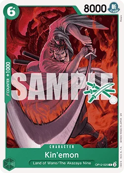 Kin'emon (Zoro Deck) (LT-01 Reprint) - OP12-025 - Common