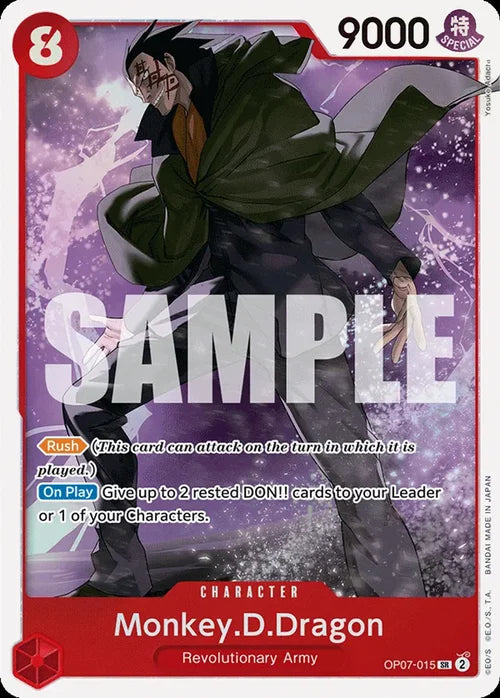 Monkey.D.Dragon (LT-01 Reprint) (Non-Foil) - OP07-015 - Super Rare