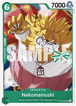 Nekomamushi (Zoro Deck) (LT-01 Reprint) - OP12-032 - Uncommon