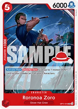 Roronoa Zoro (Luffy Deck) (LT-01 Reprint) - OP11-016 - Uncommon