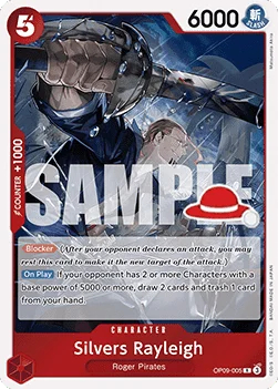 Silvers Rayleigh (Luffy Deck) (LT-01 Reprint) - OP09-005 - Rare