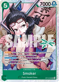 Smoker (Zoro Deck) (LT-01 Reprint) - OP10-030 - Super Rare
