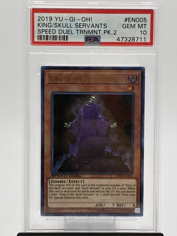 401 Games Canada - King Of The Skull Servants PSA 10 (SPEED DUEL) - Ultra Rare 401 Games Canada - King Of The Skull Servants PSA 10 (SPEED DUEL) - Ultra Rare