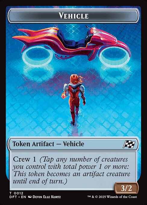 Chandra, Spark Hunter // Vehicle Emblem (TDFT)