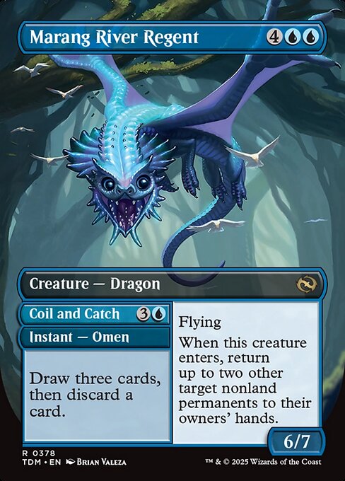 Marang River Regent // Coil and Catch - Reversible Borderless (TDM)