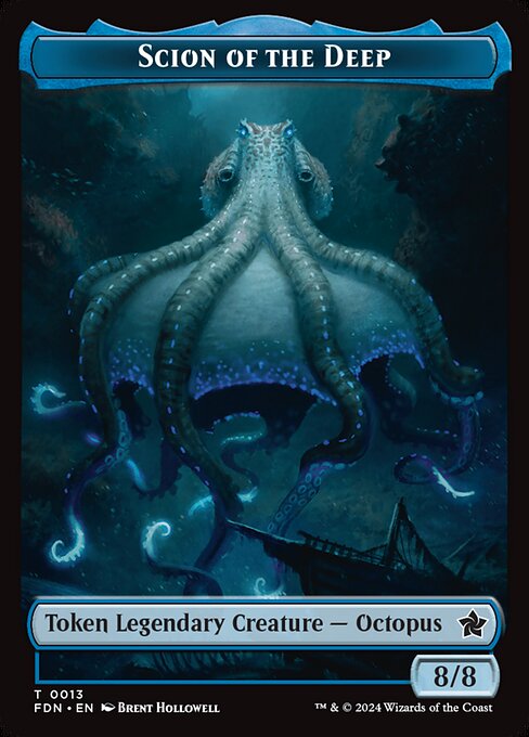 Koma's Coil // Scion of the Deep Token (TFDN)