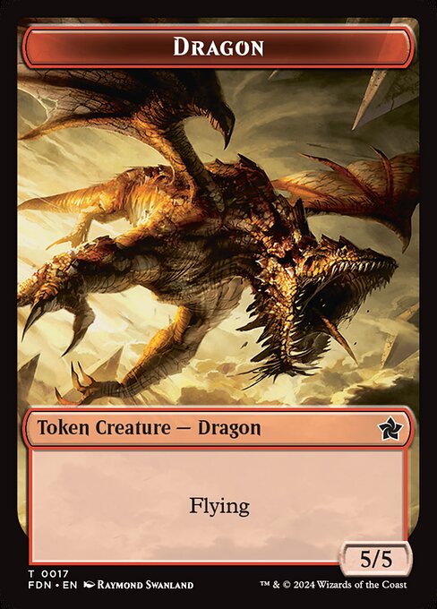 Cat Beast // Dragon Token (TFDN)