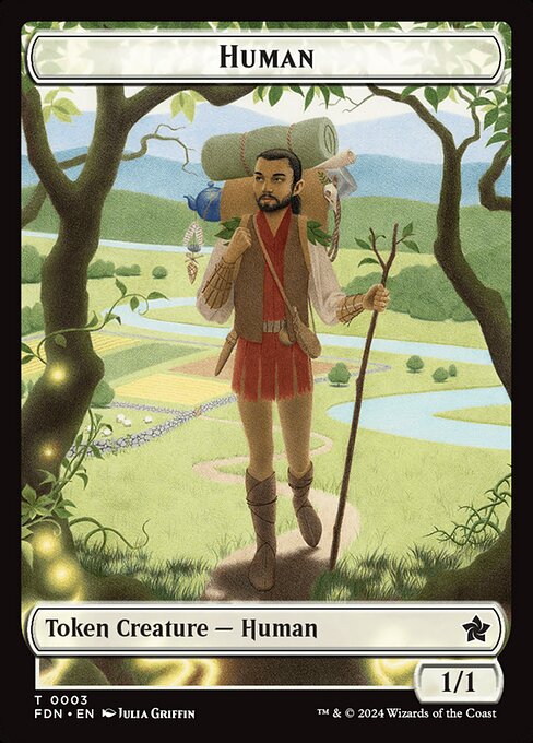 Knight //Human Token (TFDN)